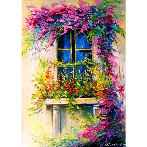 Enjoy - Blooming Balcony Puzzle 1000pc