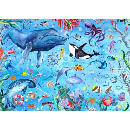 Enjoy - Deep Blue Sea Puzzle 1000pc