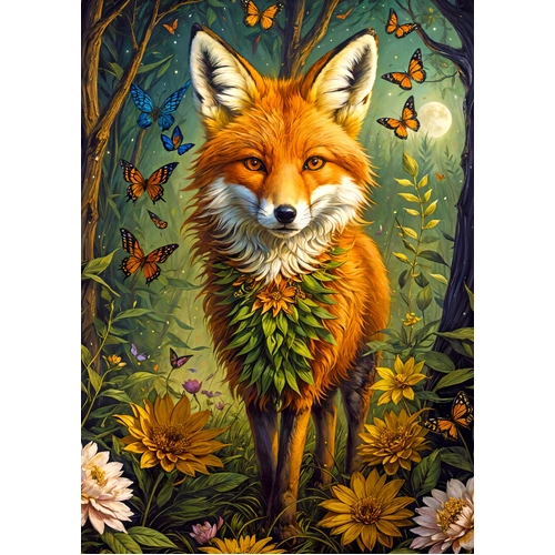 Enjoy - Enchanted Fox Puzzle 1000pc