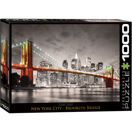 Eurographics - New York City Brooklyn Bridge Puzzle 1000pc