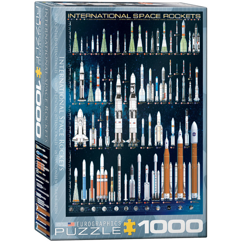 Eurographics - International Space Rockets Puzzle 1000pc