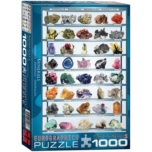 Eurographics - Minerals Puzzle 1000pc