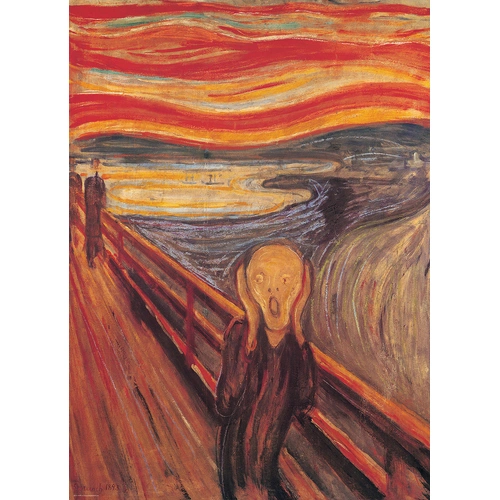 Eurographics - The Scream Puzzle 1000pce