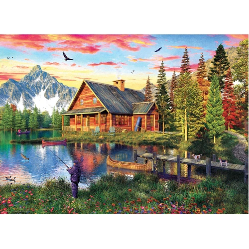 Eurographics - The Fishing Cottage Puzzle 1000pc