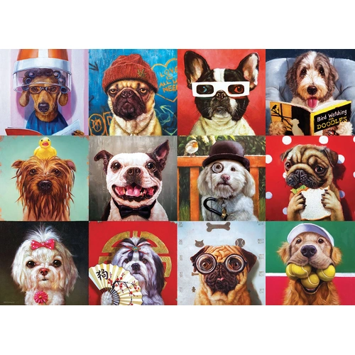 Eurographics - Funny Dogs Puzzle 1000pc