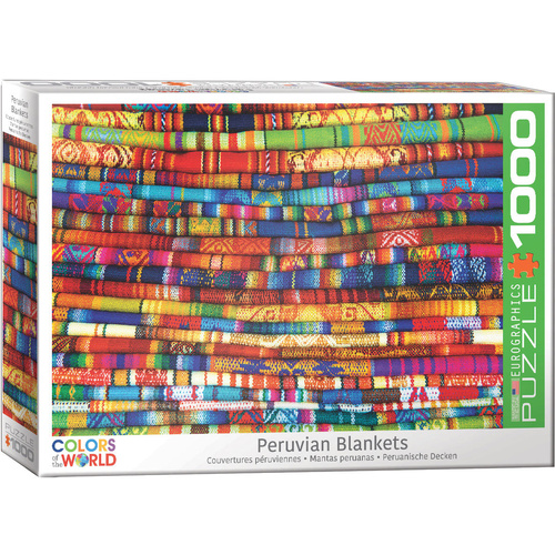 Eurographics - Peruvian Blankets Puzzle 1000pc