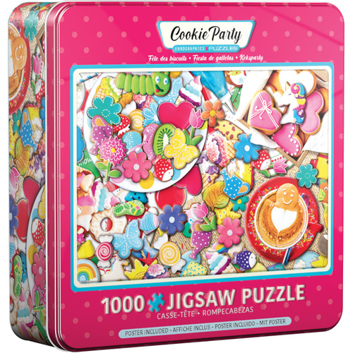 Eurographics - Cookie Party Puzzle 1000pc (in tin box)