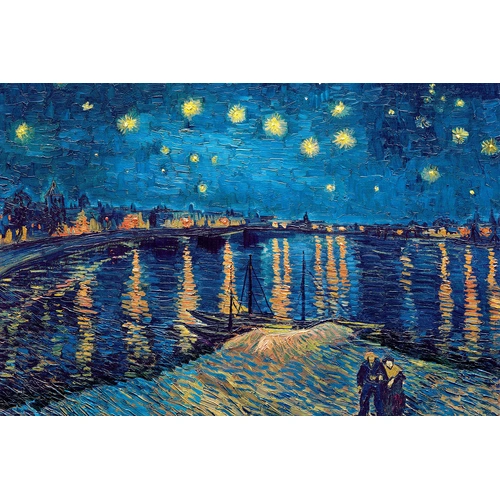 Eurographics - Van Gogh, The Starry Night Over The Rhone Puzzle 1000pc