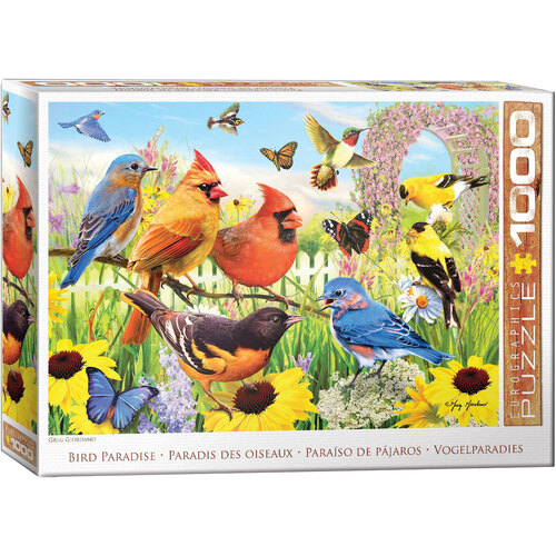 Eurographics - Backyard Birds Puzzle 1000pc