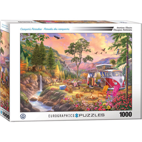 Eurographics - Camper's Paradise Puzzle 1000pc