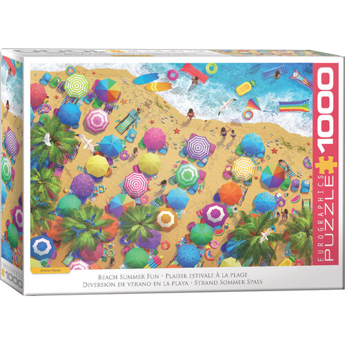 Eurographics - Beach Summer Fun Puzzle 1000pc