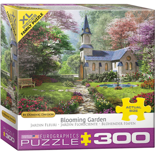 Eurographics - Blooming Garden Large Piece Puzzle 300pc