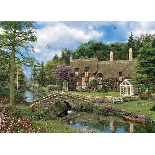 Eurographics - Cobble Walk Cottage Large Piece Puzzle 500pc