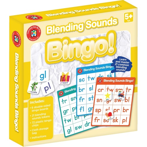 Learning Can Be Fun - Blending Sounds Bingo