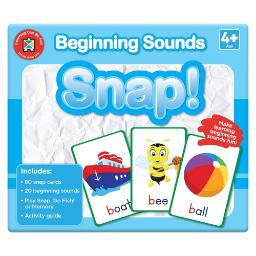 Learning Can Be Fun - Beginning Sounds Snap