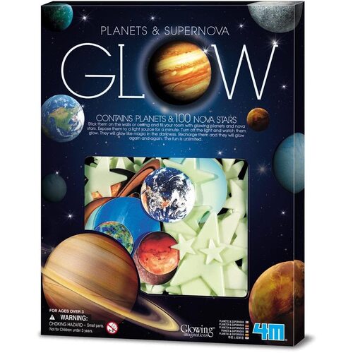 4M - Glow in the Dark Planets & Supernova (DAMAGED BOX)