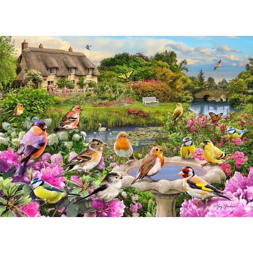 Gibsons - Birdsong By The Stream Large Piece Puzzle 250pc