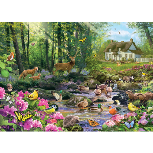 Gibsons - Woodland Glade Puzzle 1000pc