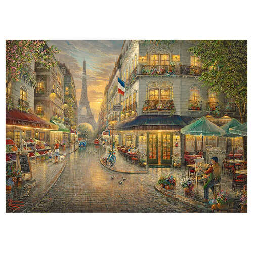 Gibsons - Kinkade: Paris Cafe Puzzle 1000pc