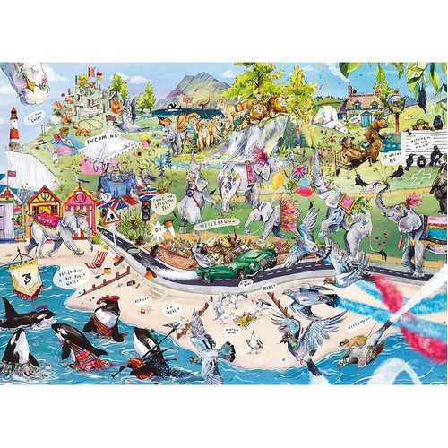 Gibsons - Herd Of Hilarity Puzzle 1000pc