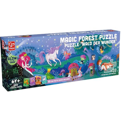 Hape - Magic Forest Puzzle 200pc  (DAMAGED BOX)