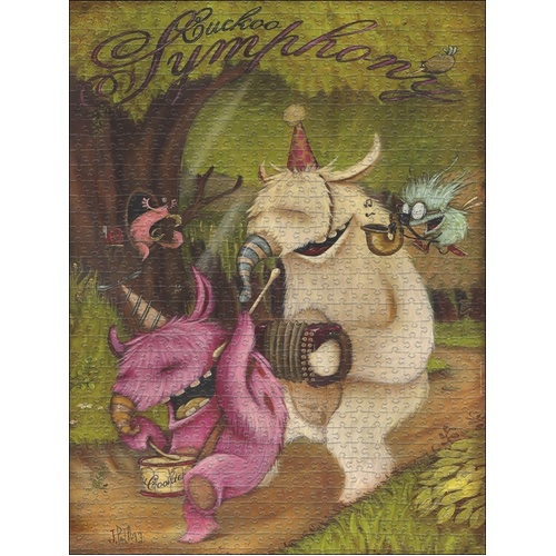 Heye - Zozoville, Cuckoo Symphony Puzzle 1500pc