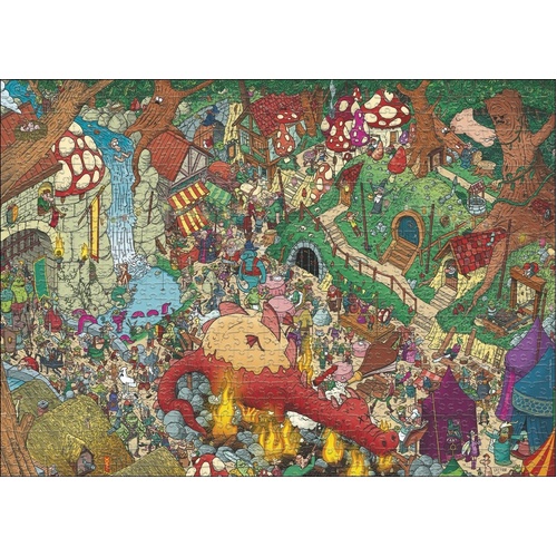 Heye - Lectrr, Fantasyland Puzzle 1000pc