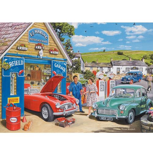 Holdson - Village Life - Village Garage Puzzle 1000pc