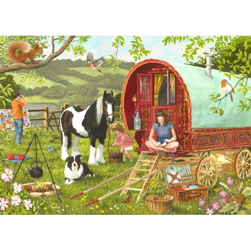 Holdson - Weekend Away - Horsedrawn Caravan Puzzle 1000pc