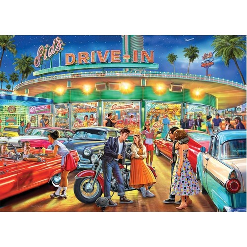 Holdson - Park & Drive - Sid’s Drive-In Puzzle 1000pc