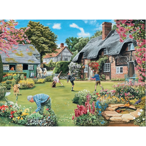 Holdson - Village Kids Cottage Garden Puzzle 1000pc