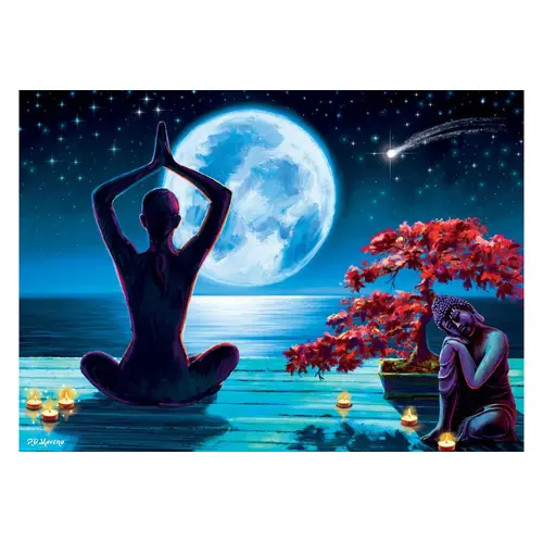 Holdson - Namaste - Breathe In Calmness Large Piece Puzzle 500pc