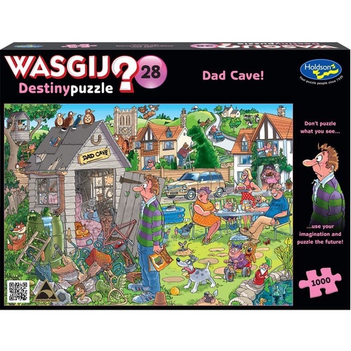 Holdson - WASGIJ? Destiny 28 Dad Cave! Puzzle 1000pc