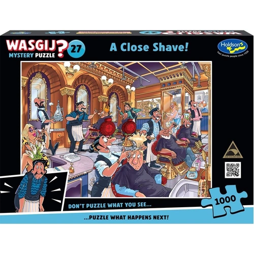 Holdson - WASGIJ? Mystery 27 A Close Shave! Puzzle 1000pc