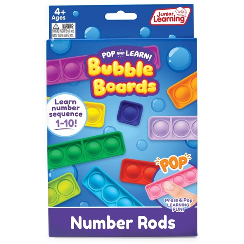 Junior Learning - Number Rod Bubble Boards