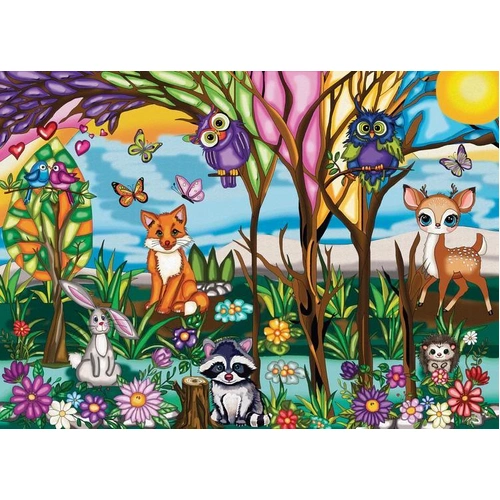 JaCaRou - Friendly Forest Harmony Puzzle 1000pc