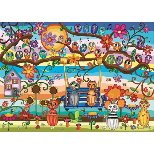 JaCaRou - A Meowsical Concert Puzzle 1000pc