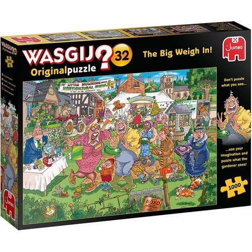 Jumbo - WASGIJ? Original 32 The Big Weigh In! Puzzle 1000pc