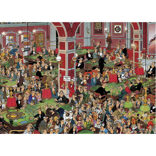 Jumbo - Jan Van Haasteren Crazy Casino Puzzle 1000pc