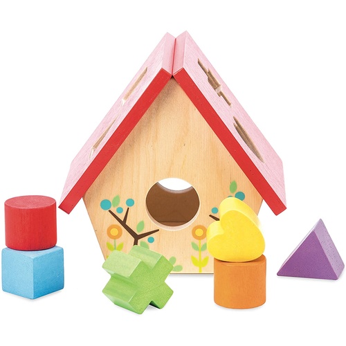 Le Toy Van - Petilou My Little Bird House Shape Sorter (DAMAGED BOX)