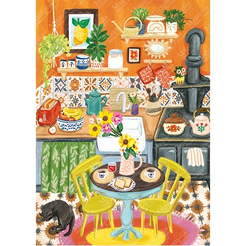 Magnolia - Orange Kitchen Puzzle 1000pc