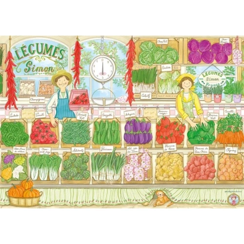 Magnolia - Simon's Greengrocer Puzzle 1000pc