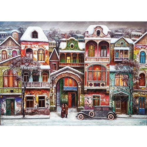 Magnolia - Winter Evening Puzzle 1000pc