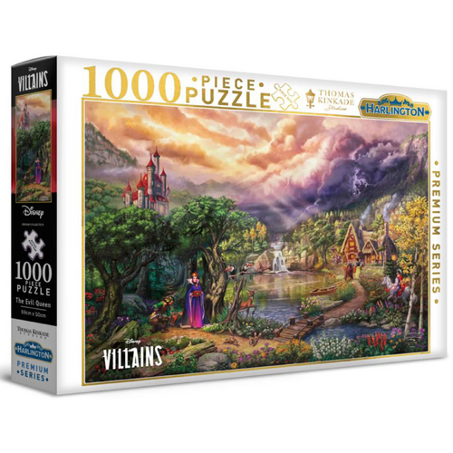 Harlington - Thomas Kinkade Disney Villains - The Evil Queen Puzzle 1000pc