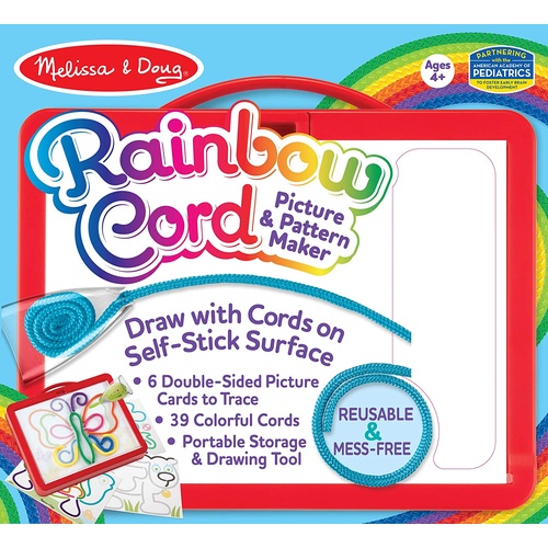 Melissa & Doug - Rainbow Cord & Picture Pattern Maker