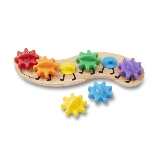 melissa and doug rainbow caterpillar gear toy