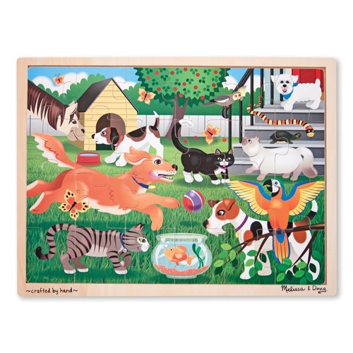 Melissa & Doug - Pets At Play Jigsaw - 24pc