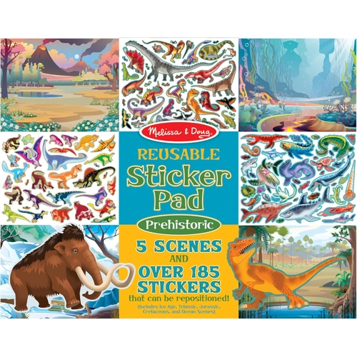 Melissa & Doug - Reusable Sticker Pad - Prehistoric