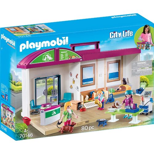 Playmobil - Take Along Vet Clinic 70146