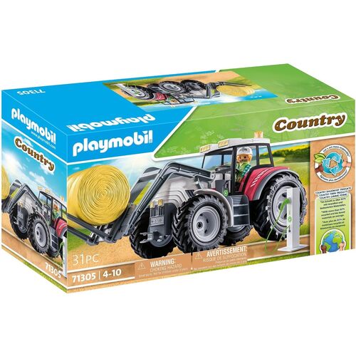 Playmobil - Large Tractor with Accessories 71305